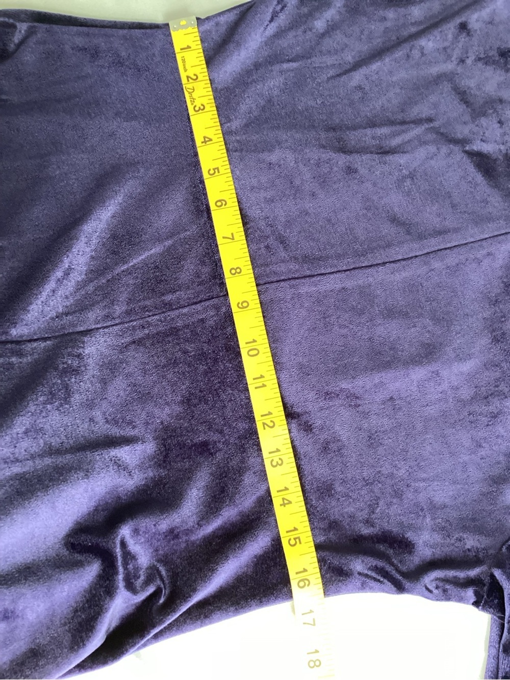 Vintage Velvet Square-Neck Long Sleeve Maxi Dress - Purple - Picture 7 of 9
